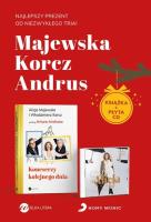 Koneserzy kolejnego dnia + CD. Autor: Andrus Artur, Majewska Alicja, Korcz Włodzimierz. SmakLiter.pl Okładka książki Koneserzy kolejnego dnia + CD