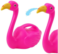 Konewka do podlewania plastikowa Flaming różowy. Wydawca: Leantoys. SmakLiter.pl Opakowanie Konewka do podlewania plastikowa Flaming różowy