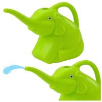 Konewka do podlewania plastikowa Słoń zielony. Wydawca: Leantoys. SmakLiter.pl Opakowanie Konewka do podlewania plastikowa Słoń zielony