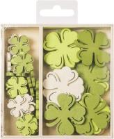 Opakowanie Koniczynki drewniane 54el