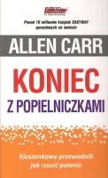 Koniec z popielniczkami. Kieszonkowy przewodnik jak rzucić palenie. Autor: Allen Carr. SmakLiter.pl Okładka książki Koniec z popielniczkami. Kieszonkowy przewodnik jak rzucić palenie