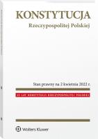 Konstytucja Rzeczypospolitej Polskiej. Przepisy. Autor: Dudka Katarzyna, Paluszkiewicz Hanna. SmakLiter.pl Okładka książki Konstytucja Rzeczypospolitej Polskiej. Przepisy