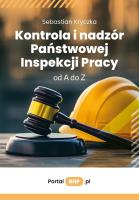 Okładka książki Kontrola i nadzór Państwowej Inspekcji Pracy