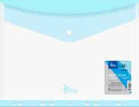 Koperta A4 PP na zatrzask perfor. niebieska (6szt). Wydawca: TETIS. SmakLiter.pl Opakowanie Koperta A4 PP na zatrzask perfor. niebieska (6szt)