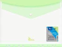 Koperta A4 PP na zatrzask perfor. zielona (6szt). Wydawca: TETIS. SmakLiter.pl Opakowanie Koperta A4 PP na zatrzask perfor. zielona (6szt)