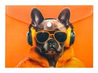 Opakowanie Koperta A5 PP na napę z nadrukiem Cool Dog