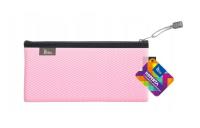 Koperta DL z suwakiem metalowym różowa. Wydawca: TETIS. SmakLiter.pl Opakowanie Koperta DL z suwakiem metalowym różowa