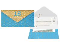 Opakowanie Koperta podarunkowa Urodziny 18