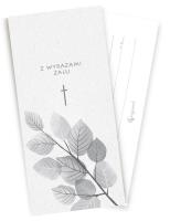Opakowanie Koperta upominkowa z kartką Z wyrazami żalu