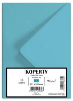 Koperty A5 niebieskie 10szt. Wydawca: Henry. SmakLiter.pl Opakowanie Koperty A5 niebieskie 10szt