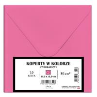 Koperty KW Barbi róż 10szt. Wydawca: Henry. SmakLiter.pl Opakowanie Koperty KW Barbi róż 10szt