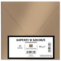 Koperty KW złote 10szt. Wydawca: Henry. SmakLiter.pl Opakowanie Koperty KW złote 10szt