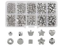 Opakowanie Koraliki DIY srebrne