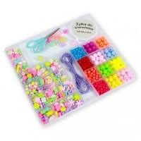 Koraliki kolorowe z akcesoriami 530el. Wydawca: POLSIRHURT. SmakLiter.pl Opakowanie Koraliki kolorowe z akcesoriami 530el