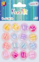 Opakowanie Koraliki plastikowe 11mm 16szt