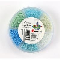 Opakowanie Koraliki plastikowe 3mm 6 kolorów