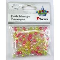 Opakowanie Koraliki plastikowe 6mm 20g