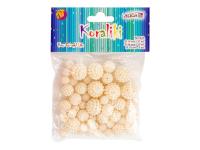 Opakowanie Koraliki plastikowe perłowe 50szt