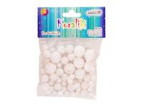 Opakowanie Koraliki plastikowe perłowe 50szt