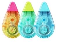 Opakowanie Korektor w taśmie 5mmx7m Neonu mix DELI