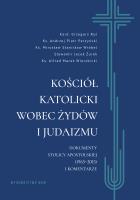 Okładka książki Kościół katolicki wobec Żydów i judaizmu
