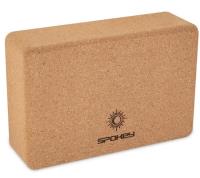 Kostka do jogi korek Nidra. Wydawca: Spokey. SmakLiter.pl Opakowanie Kostka do jogi korek Nidra