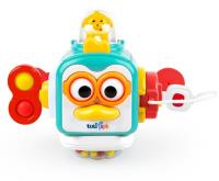 Kostka Pingwin turkusowa. Wydawca: Tulifun. SmakLiter.pl Opakowanie Kostka Pingwin turkusowa