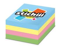 Kostka samoprzylepna 76x76mm 400K 4 kolory pastel. Wydawca: Alfa Pastello. SmakLiter.pl Opakowanie Kostka samoprzylepna 76x76mm 400K 4 kolory pastel