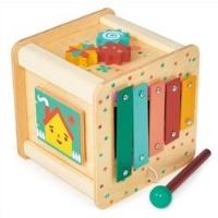 Opakowanie Kostka sensoryczna drewniana