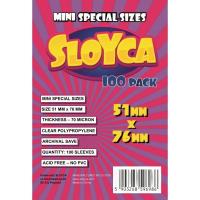 Koszulki Mini Special 51x76mm (100szt) SLOYCA. Wydawca: SLOYCA. SmakLiter.pl Opakowanie Koszulki Mini Special 51x76mm (100szt) SLOYCA