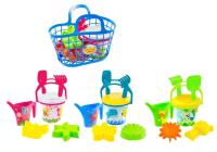 Opakowanie Koszyk z zestawem do piasku mix