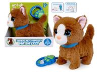 Opakowanie Kot chodzący na smyczy brązowy