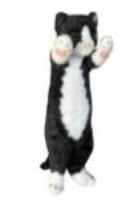 Opakowanie Kot stojący czarno-biały 25cm