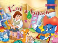 Kot w butach. Rozkładanki. Autor:   Praca zbiorowa. SmakLiter.pl Okładka książki Kot w butach. Rozkładanki