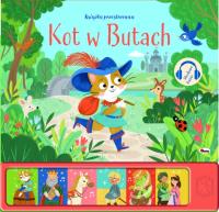 Kot w butach. Słucham baśni. Autor: Korolkiewicz Elżbieta. SmakLiter.pl Okładka książki Kot w butach. Słucham baśni