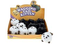 Opakowanie Kotek machający ogonem pluszowy 14cm MIX