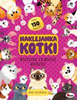 Okładka książki Kotki. Naklejanka