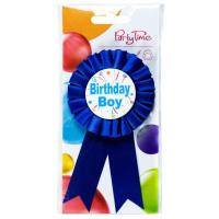 Kotylion urodzinowy niebieski. Wydawca: ARPEX. SmakLiter.pl Opakowanie Kotylion urodzinowy niebieski