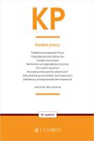 KP. Kodeks pracy oraz ustawy towarzyszące wyd. 18. Autor: Opracowanie zbiorowe. SmakLiter.pl Okładka książki KP. Kodeks pracy oraz ustawy towarzyszące wyd. 18