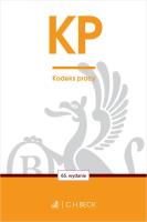Okładka książki KP. Kodeks pracy wyd. 65