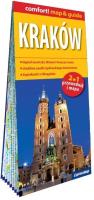 Okładka książki Kraków laminowany map&guide 2w1