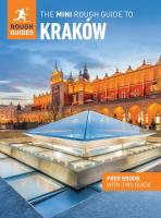 Kraków. Mini Rough Guides wer. angielska. Autor: Rough Guides. SmakLiter.pl Okładka książki Kraków. Mini Rough Guides wer. angielska