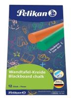 Opakowanie Kreda bezpyłowa 12 kolorów PELIKAN