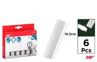 Kreda biała 10,5cm 6szt. Wydawca: MP Main Paper. SmakLiter.pl Opakowanie Kreda biała 10,5cm 6szt