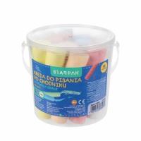 Kreda chodnikowa 6kol w wiaderku 15szt. Wydawca: Starpak. SmakLiter.pl Opakowanie Kreda chodnikowa 6kol w wiaderku 15szt