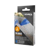 Kredka lubryka woskowa Economy 795 niebieska. Wydawca: LYRA. SmakLiter.pl Opakowanie Kredka lubryka woskowa Economy 795 niebieska