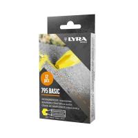 Kredka lubryka woskowa Economy 795 żółta. Wydawca: LYRA. SmakLiter.pl Opakowanie Kredka lubryka woskowa Economy 795 żółta