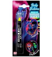 Kredka neonowa do makijażu Aqua żółta. Wydawca: Widmann. SmakLiter.pl Opakowanie Kredka neonowa do makijażu Aqua żółta