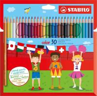 Kredki Color 30 kolorów STABILO. Wydawca: Stabilo. SmakLiter.pl Opakowanie Kredki Color 30 kolorów STABILO