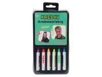 Kredki do malowania twarzy 6 kolorów. Wydawca: ADAR. SmakLiter.pl Opakowanie Kredki do malowania twarzy 6 kolorów